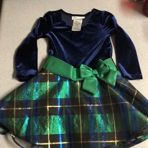 Bonnie Jean Christmas dress 2T (Elsa)